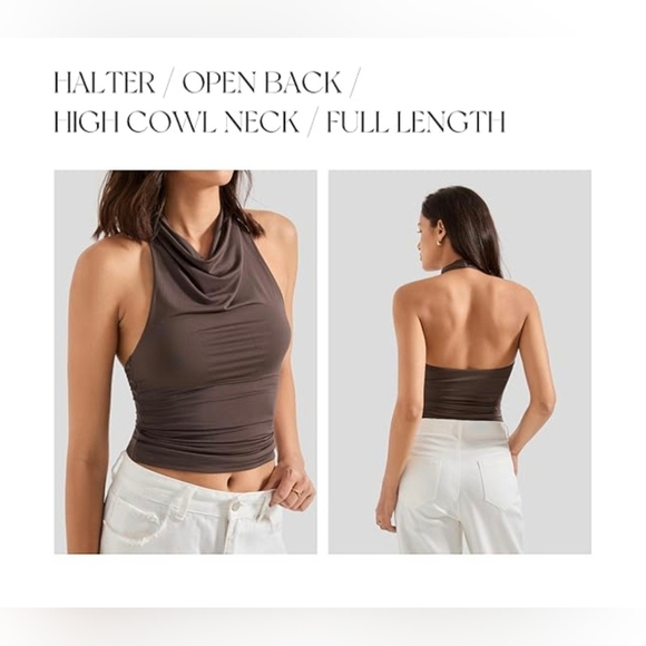 SUUKSESS Halter Backless Tank Top #967 NWOT - Picture 11 of 11